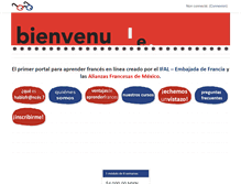 Tablet Screenshot of hablofrances.com